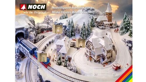 Noch 36997 Figure Advent Calendar, GAUGE N